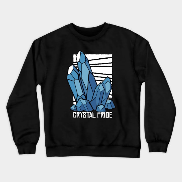 Crystal Pride Crewneck Sweatshirt by LR_Collections